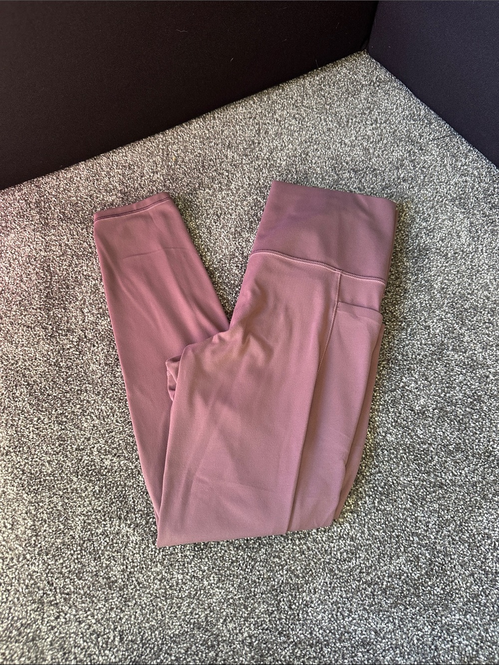 Athleta Mauve High-Rise Performance Leggings